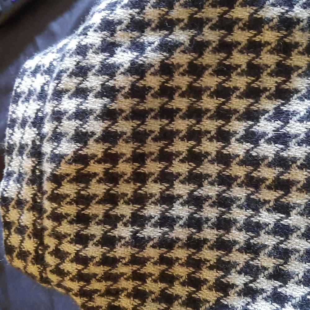 Vintage Houndstooth Skirt